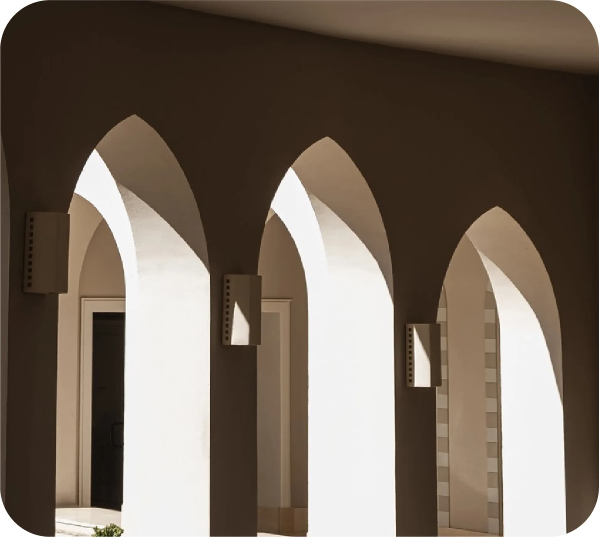 Prayer room interior